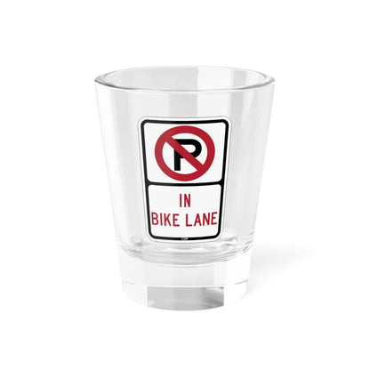 PBOT Road sign P1841 (Oregon) (Road Sign) Shot Glass 1.5oz 1.5oz - Go Mug Yourself
