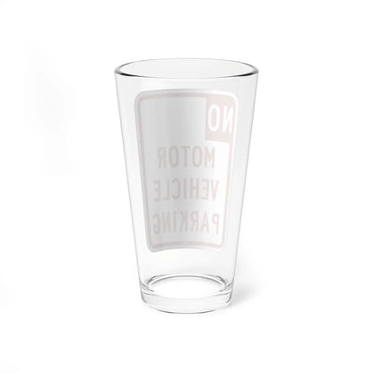 PBOT Road sign P1850 (Oregon) (Road Sign) Pint Glass 16oz - Go Mug Yourself