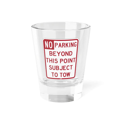 PBOT Road sign P1880 (Oregon) (Road Sign) Shot Glass 1.5oz 1.5oz - Go Mug Yourself