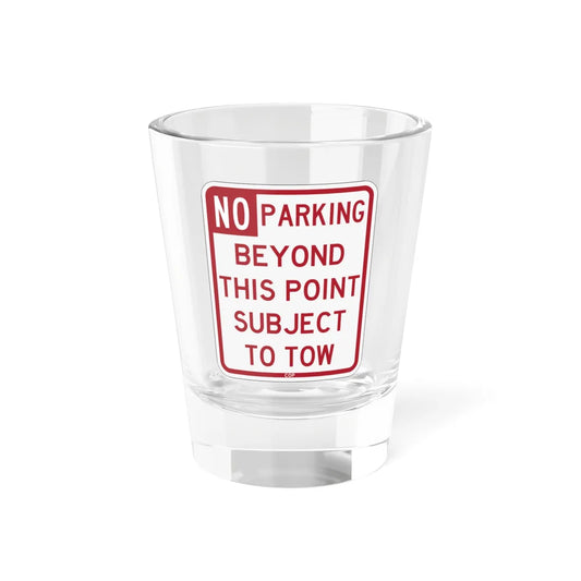 PBOT Road sign P1880 (Oregon) (Road Sign) Shot Glass 1.5oz 1.5oz - Go Mug Yourself