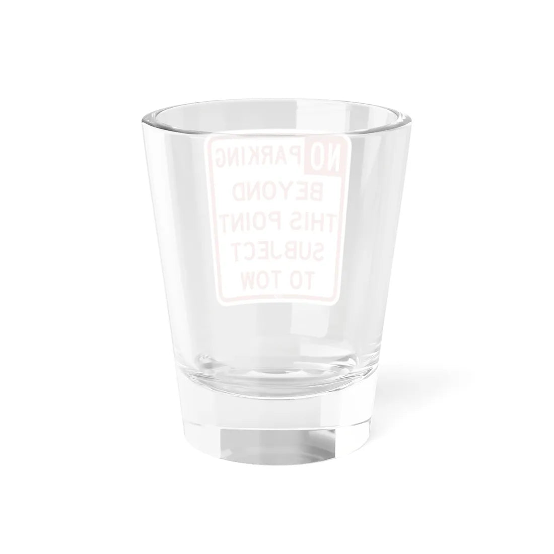 PBOT Road sign P1880 (Oregon) (Road Sign) Shot Glass 1.5oz - Go Mug Yourself