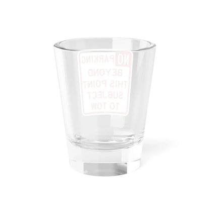 PBOT Road sign P1880 (Oregon) (Road Sign) Shot Glass 1.5oz - Go Mug Yourself