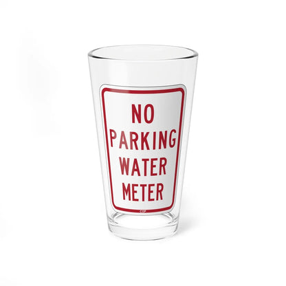 PBOT Road sign P1900 (Oregon) (Road Sign) Pint Glass 16oz 16oz - Go Mug Yourself