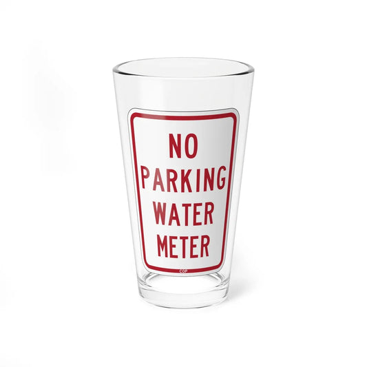 PBOT Road sign P1900 (Oregon) (Road Sign) Pint Glass 16oz 16oz - Go Mug Yourself