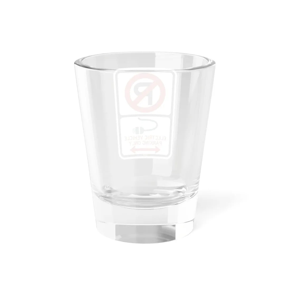 PBOT Road sign P1910D (Oregon) (Road Sign) Shot Glass 1.5oz - Go Mug Yourself