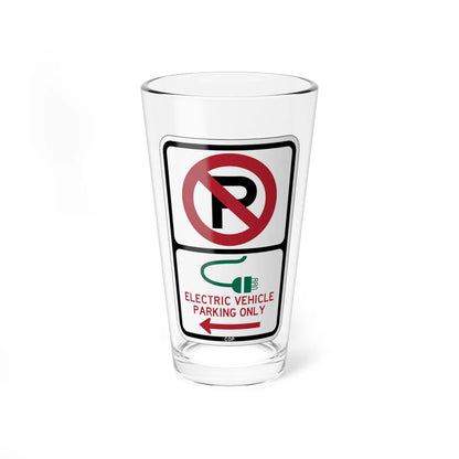 PBOT Road sign P1910L (Oregon) (Road Sign) Pint Glass 16oz 16oz - Go Mug Yourself