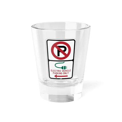 PBOT Road sign P1910L (Oregon) (Road Sign) Shot Glass 1.5oz 1.5oz - Go Mug Yourself