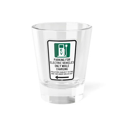 PBOT Road sign P1911L (Oregon) (Road Sign) Shot Glass 1.5oz 1.5oz - Go Mug Yourself