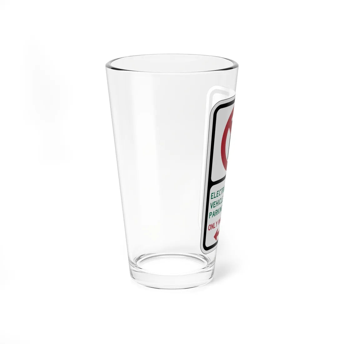 PBOT Road sign P1915D (Oregon) (Road Sign) Pint Glass 16oz - Go Mug Yourself