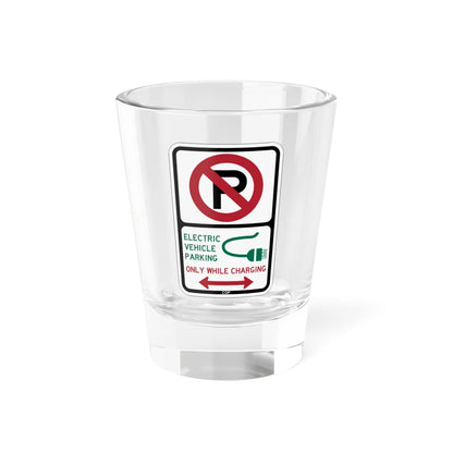 PBOT Road sign P1915D (Oregon) (Road Sign) Shot Glass 1.5oz 1.5oz - Go Mug Yourself