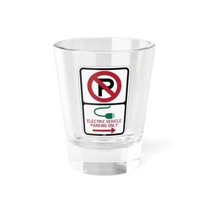 PBOT Road sign P1915R (Oregon) (Road Sign) Shot Glass 1.5oz 1.5oz - Go Mug Yourself