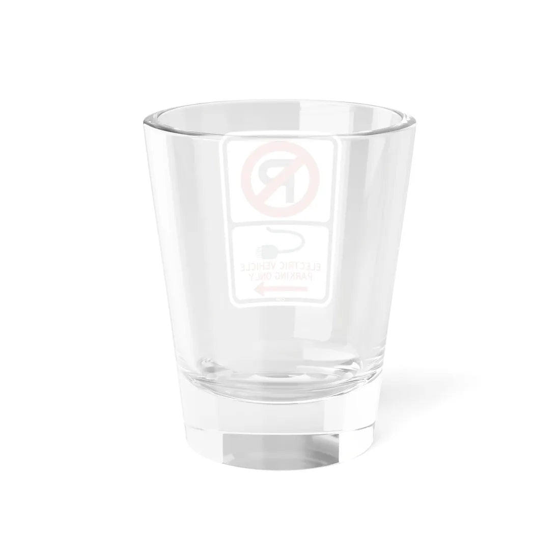 PBOT Road sign P1915R (Oregon) (Road Sign) Shot Glass 1.5oz - Go Mug Yourself