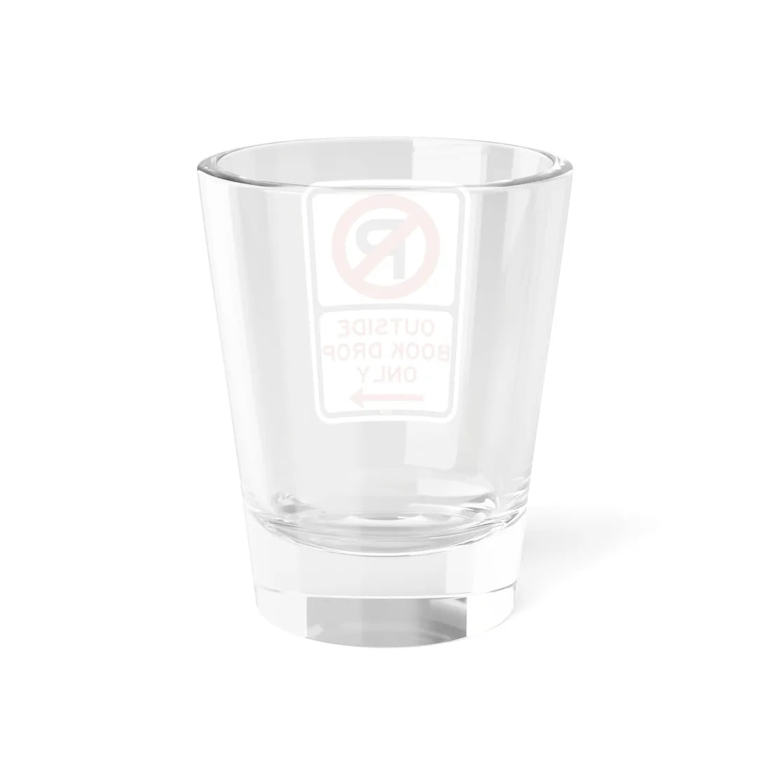 PBOT Road sign P1920R (Oregon) (Road Sign) Shot Glass 1.5oz - Go Mug Yourself