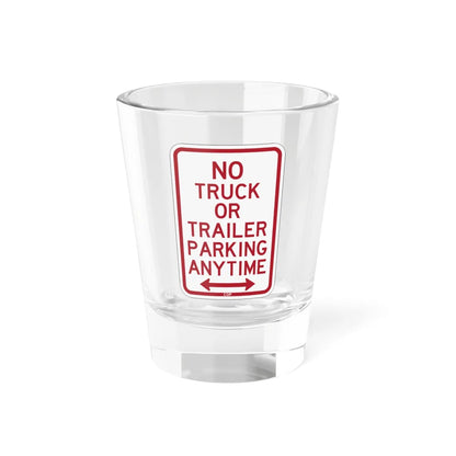 PBOT Road sign P1950D (Oregon) (Road Sign) Shot Glass 1.5oz 1.5oz - Go Mug Yourself
