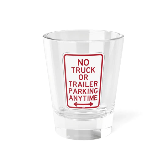 PBOT Road sign P1950D (Oregon) (Road Sign) Shot Glass 1.5oz 1.5oz - Go Mug Yourself