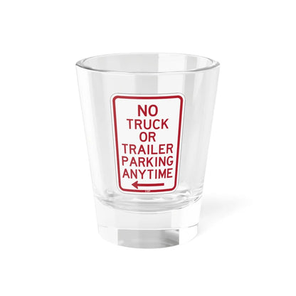 PBOT Road sign P1950L (Oregon) (Road Sign) Shot Glass 1.5oz 1.5oz - Go Mug Yourself