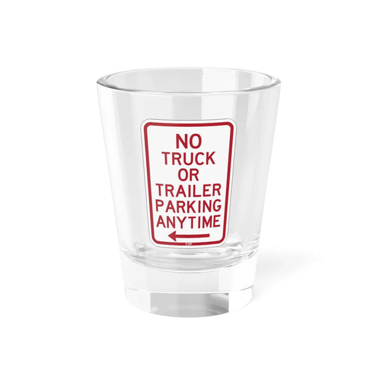 PBOT Road sign P1950L (Oregon) (Road Sign) Shot Glass 1.5oz 1.5oz - Go Mug Yourself