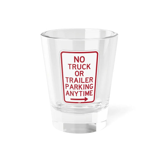 PBOT Road sign P1950R (Oregon) (Road Sign) Shot Glass 1.5oz 1.5oz - Go Mug Yourself