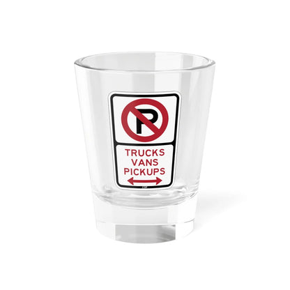 PBOT Road sign P1955D (Oregon) (Road Sign) Shot Glass 1.5oz 1.5oz - Go Mug Yourself