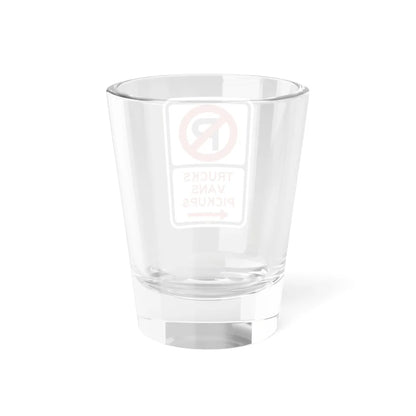 PBOT Road sign P1955L (Oregon) (Road Sign) Shot Glass 1.5oz - Go Mug Yourself