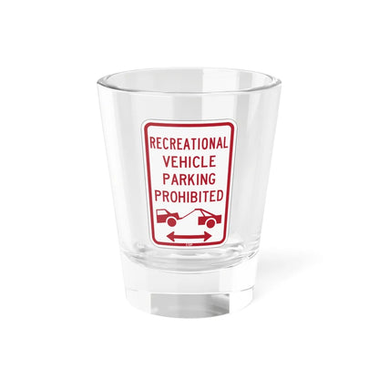 PBOT Road sign P1957D (Oregon) (Road Sign) Shot Glass 1.5oz 1.5oz - Go Mug Yourself