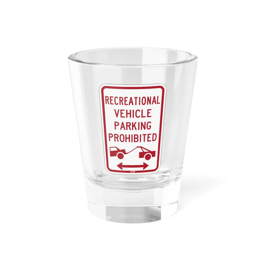 PBOT Road sign P1957D (Oregon) (Road Sign) Shot Glass 1.5oz 1.5oz - Go Mug Yourself