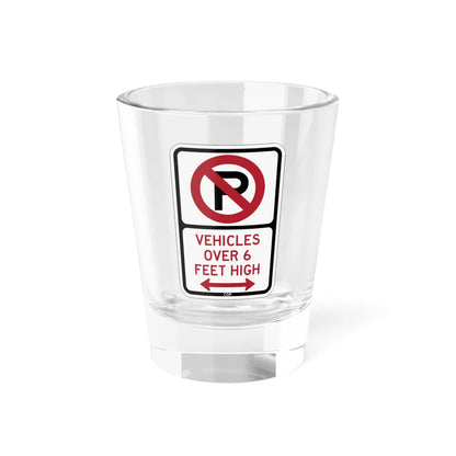 PBOT Road sign P1960D (Oregon) (Road Sign) Shot Glass 1.5oz 1.5oz - Go Mug Yourself