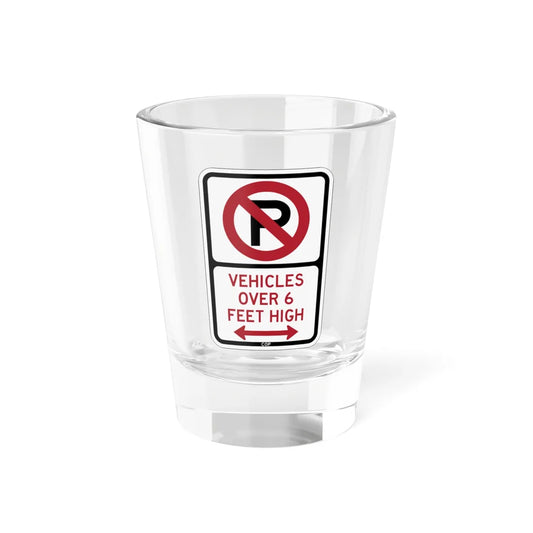 PBOT Road sign P1960D (Oregon) (Road Sign) Shot Glass 1.5oz 1.5oz - Go Mug Yourself