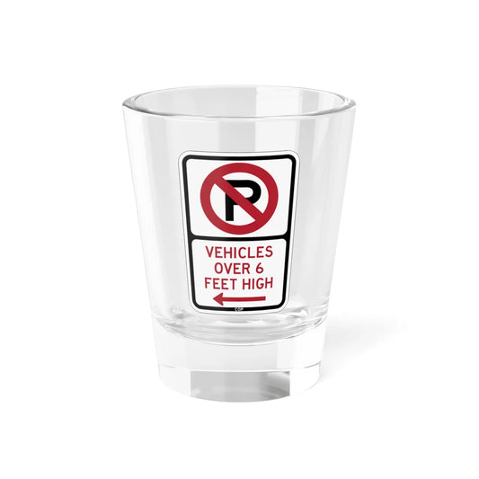 PBOT Road sign P1960L (Oregon) (Road Sign) Shot Glass 1.5oz 1.5oz - Go Mug Yourself