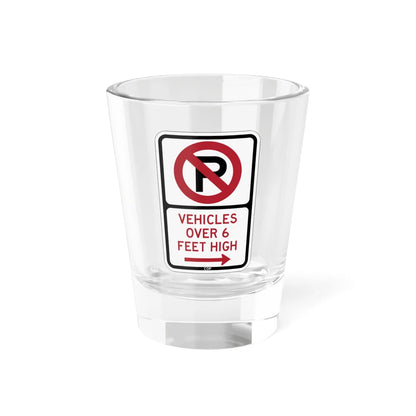 PBOT Road sign P1960R (Oregon) (Road Sign) Shot Glass 1.5oz 1.5oz - Go Mug Yourself