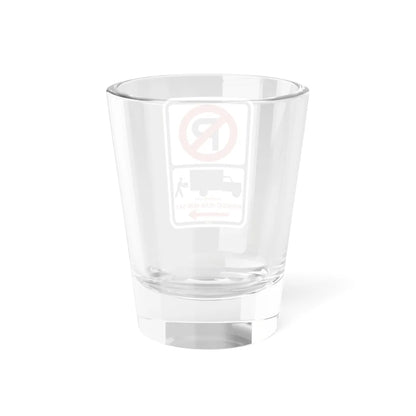 PBOT Road sign P2026R (Oregon) (Road Sign) Shot Glass 1.5oz - Go Mug Yourself
