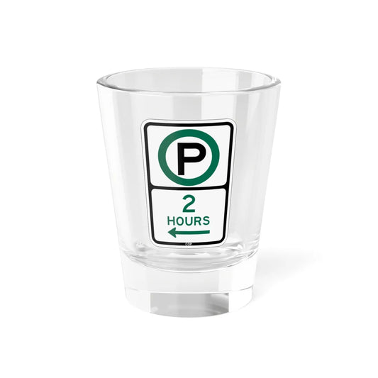 PBOT Road sign P3800L (Oregon) (Road Sign) Shot Glass 1.5oz 1.5oz - Go Mug Yourself