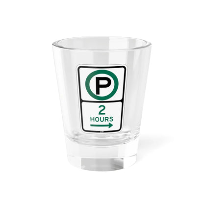 PBOT Road sign P3800R (Oregon) (Road Sign) Shot Glass 1.5oz 1.5oz - Go Mug Yourself