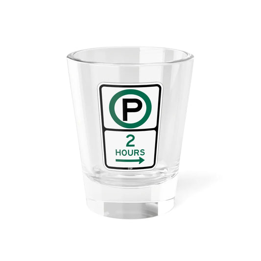 PBOT Road sign P3800R (Oregon) (Road Sign) Shot Glass 1.5oz 1.5oz - Go Mug Yourself