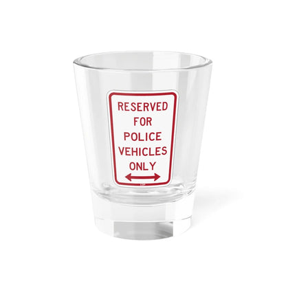 PBOT Road sign P4040D (Oregon) (Road Sign) Shot Glass 1.5oz 1.5oz - Go Mug Yourself