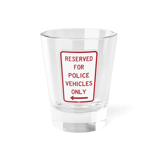 PBOT Road sign P4040L (Oregon) (Road Sign) Shot Glass 1.5oz 1.5oz - Go Mug Yourself