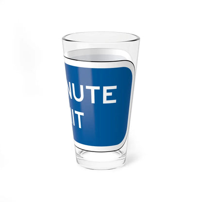 PBOT Road sign P4067 (Oregon) (Road Sign) Pint Glass 16oz - Go Mug Yourself