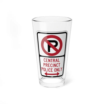 PBOT Road sign P4070D (Oregon) (Road Sign) Pint Glass 16oz 16oz - Go Mug Yourself