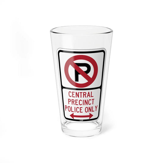 PBOT Road sign P4070D (Oregon) (Road Sign) Pint Glass 16oz 16oz - Go Mug Yourself