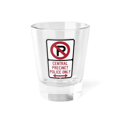 PBOT Road sign P4070D (Oregon) (Road Sign) Shot Glass 1.5oz 1.5oz - Go Mug Yourself