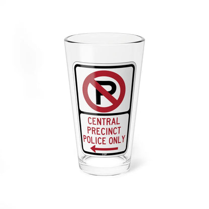 PBOT Road sign P4070L (Oregon) (Road Sign) Pint Glass 16oz 16oz - Go Mug Yourself