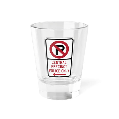 PBOT Road sign P4070L (Oregon) (Road Sign) Shot Glass 1.5oz 1.5oz - Go Mug Yourself