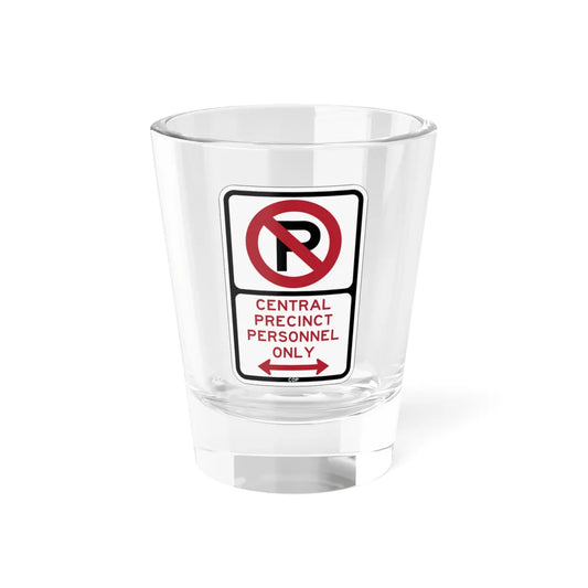 PBOT Road sign P4075D (Oregon) (Road Sign) Shot Glass 1.5oz 1.5oz - Go Mug Yourself