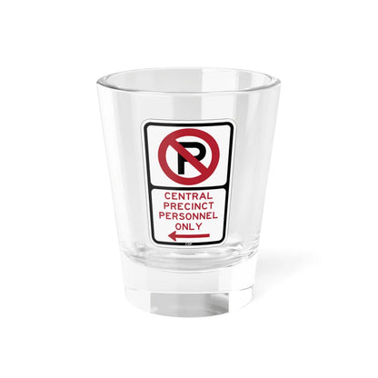 PBOT Road sign P4075L (Oregon) (Road Sign) Shot Glass 1.5oz 1.5oz - Go Mug Yourself