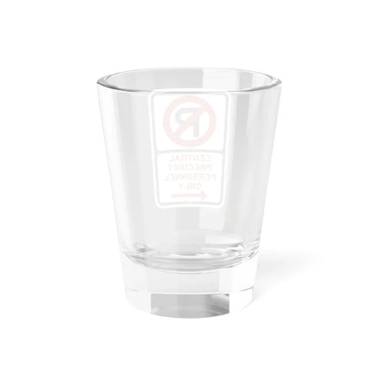 PBOT Road sign P4075L (Oregon) (Road Sign) Shot Glass 1.5oz - Go Mug Yourself
