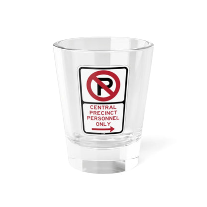 PBOT Road sign P4075R (Oregon) (Road Sign) Shot Glass 1.5oz 1.5oz - Go Mug Yourself