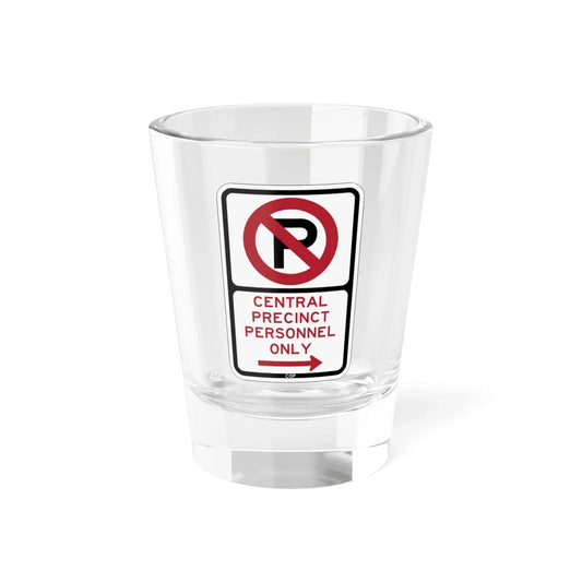 PBOT Road sign P4075R (Oregon) (Road Sign) Shot Glass 1.5oz 1.5oz - Go Mug Yourself