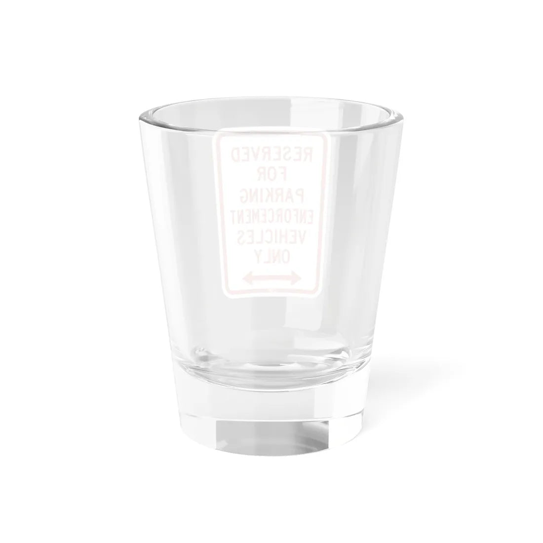 PBOT Road sign P4100D (Oregon) (Road Sign) Shot Glass 1.5oz - Go Mug Yourself