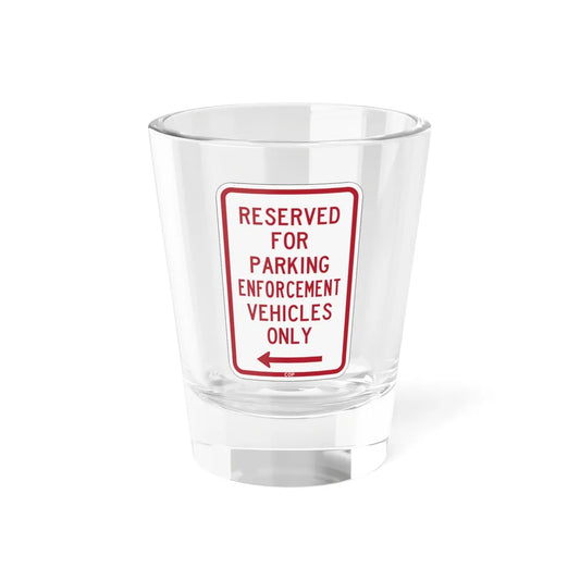 PBOT Road sign P4100L (Oregon) (Road Sign) Shot Glass 1.5oz 1.5oz - Go Mug Yourself