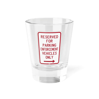 PBOT Road sign P4100R (Oregon) (Road Sign) Shot Glass 1.5oz 1.5oz - Go Mug Yourself